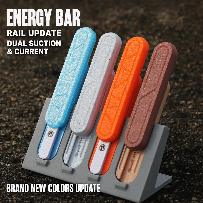 SHIELD EDC - Ultra-Dense Rail · Mechanical Push Slider