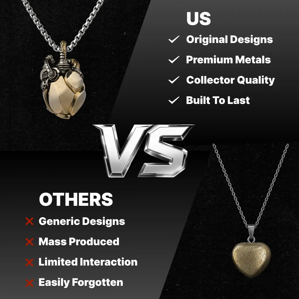 Mechanical Heart Pendant