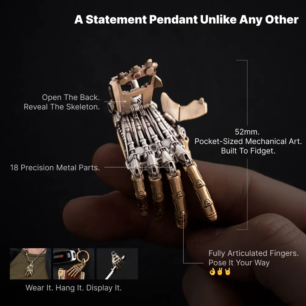 Mechanical Hand Pendant - Right