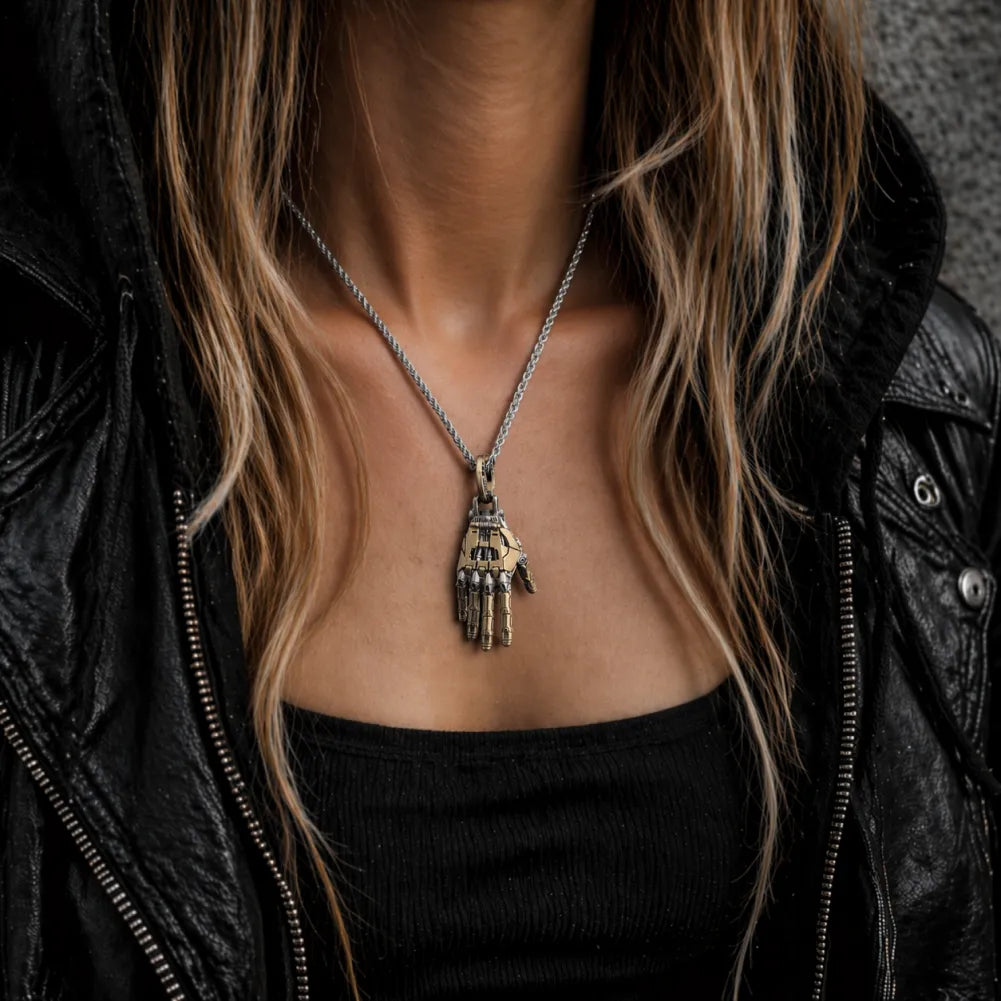 Mechanical Hand Pendant - Right