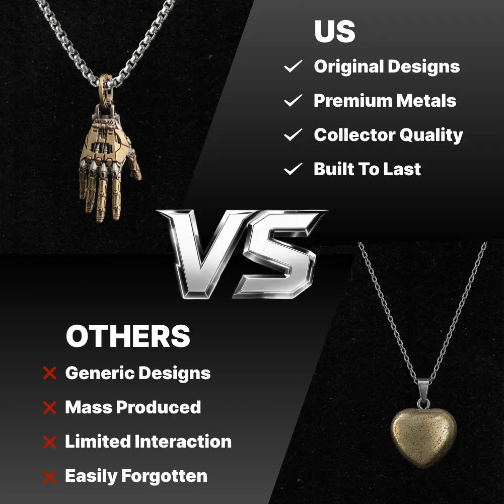 Mechanical Hand Pendant - Right