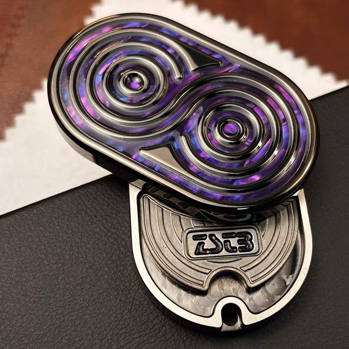 Brilliant Slider EDC – Stainless Steel Stress Relief Fidget Tool