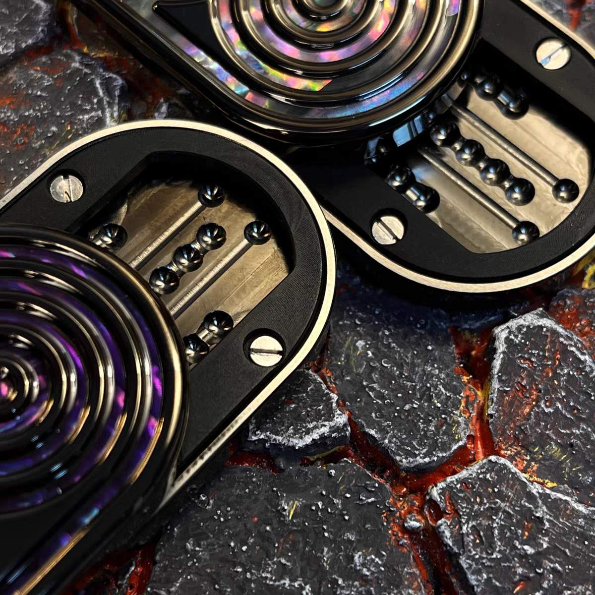 Brilliant Slider EDC – Stainless Steel Stress Relief Fidget Tool