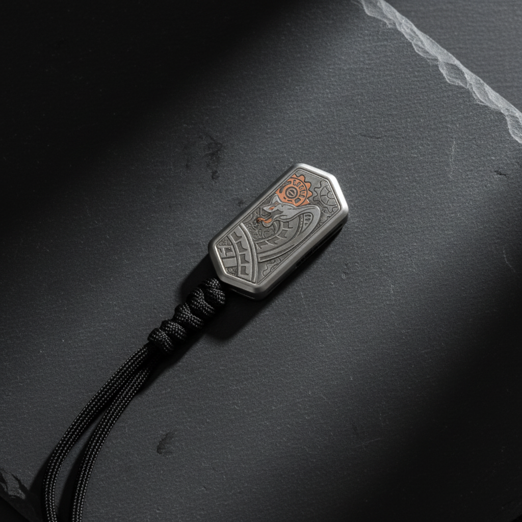 Flat lay dark slate