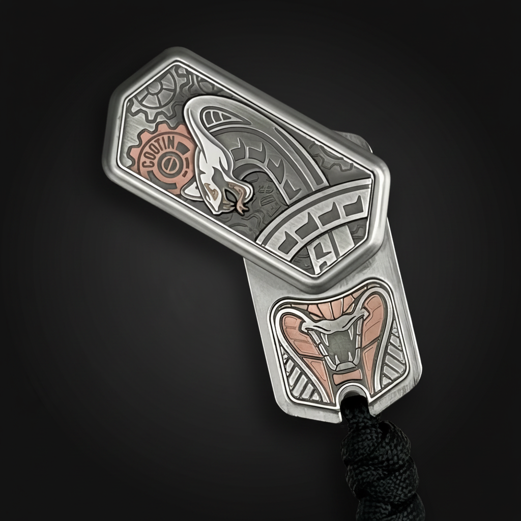Front snake optimized dark background
